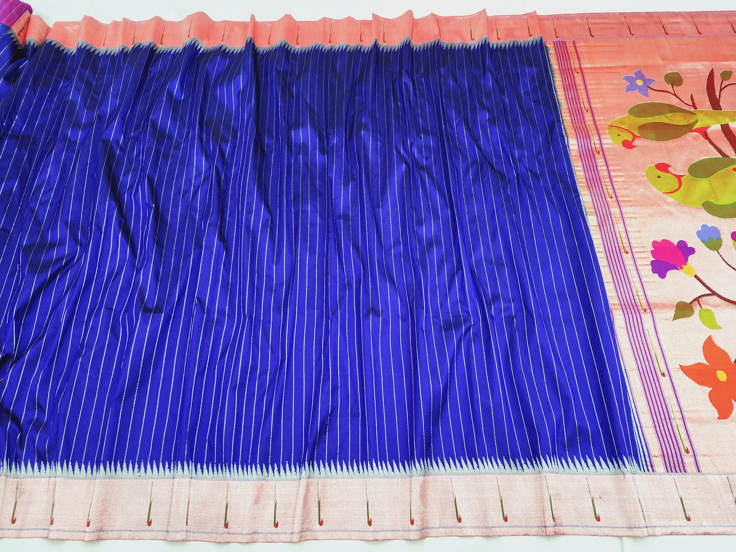 Single Muniya Brocade Paithani