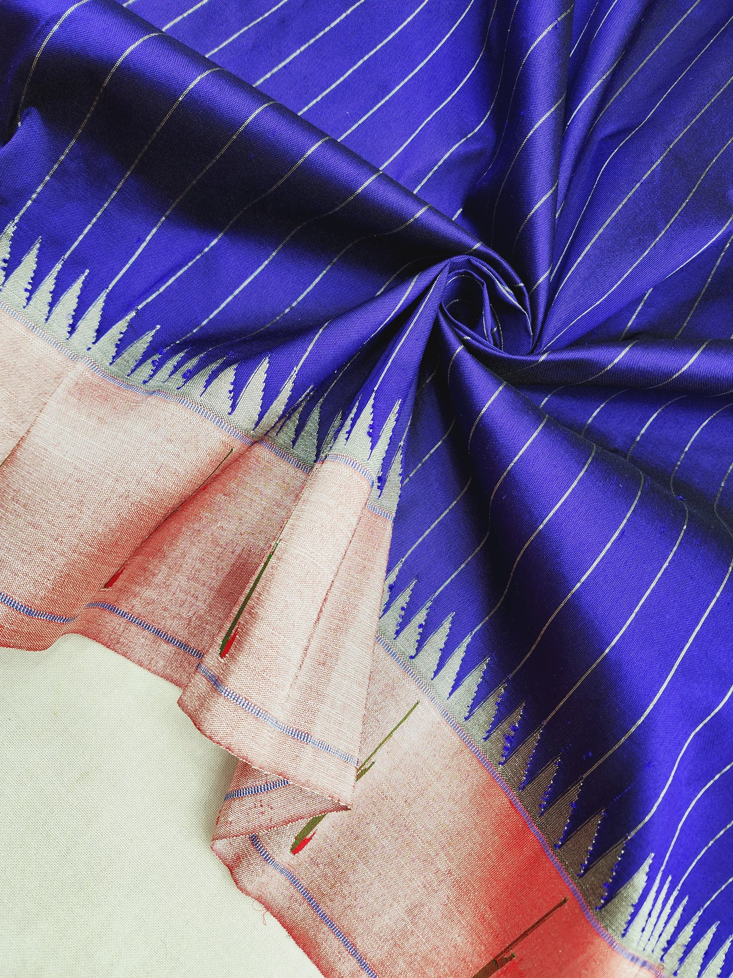 Single Muniya Brocade Paithani