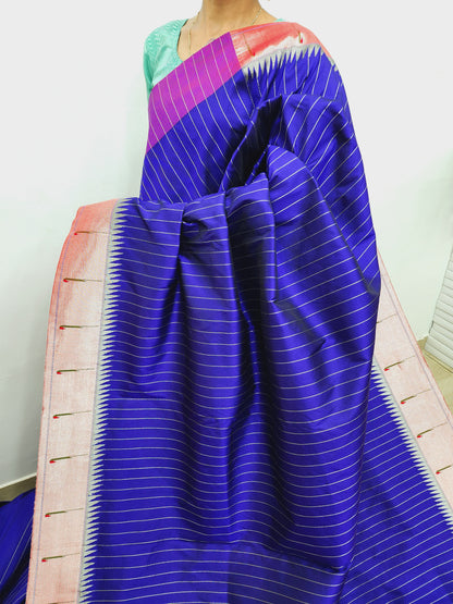 Single Muniya Brocade Paithani