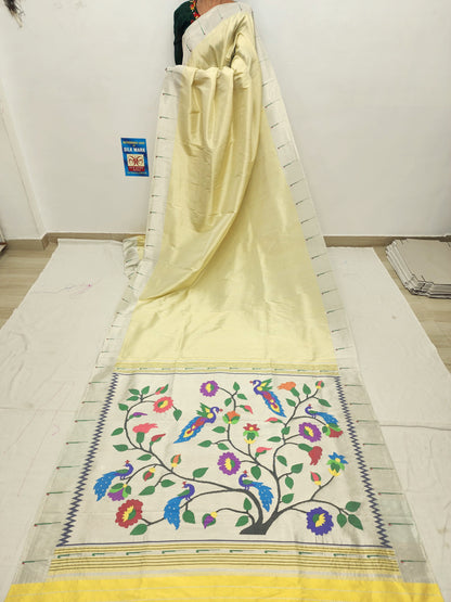 Single Muniya Brocade Paithani