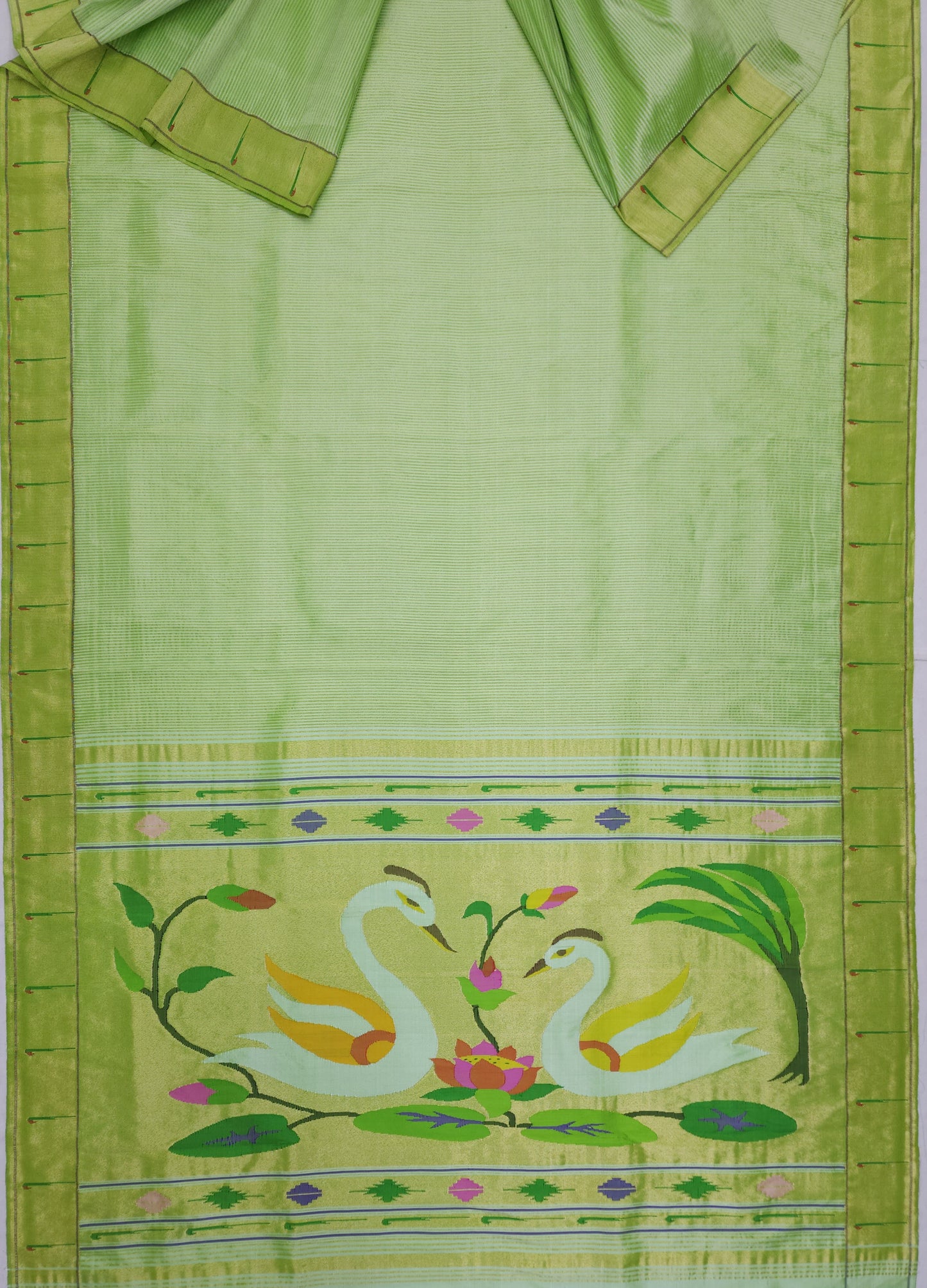 Single Muniya Brocade Paithani