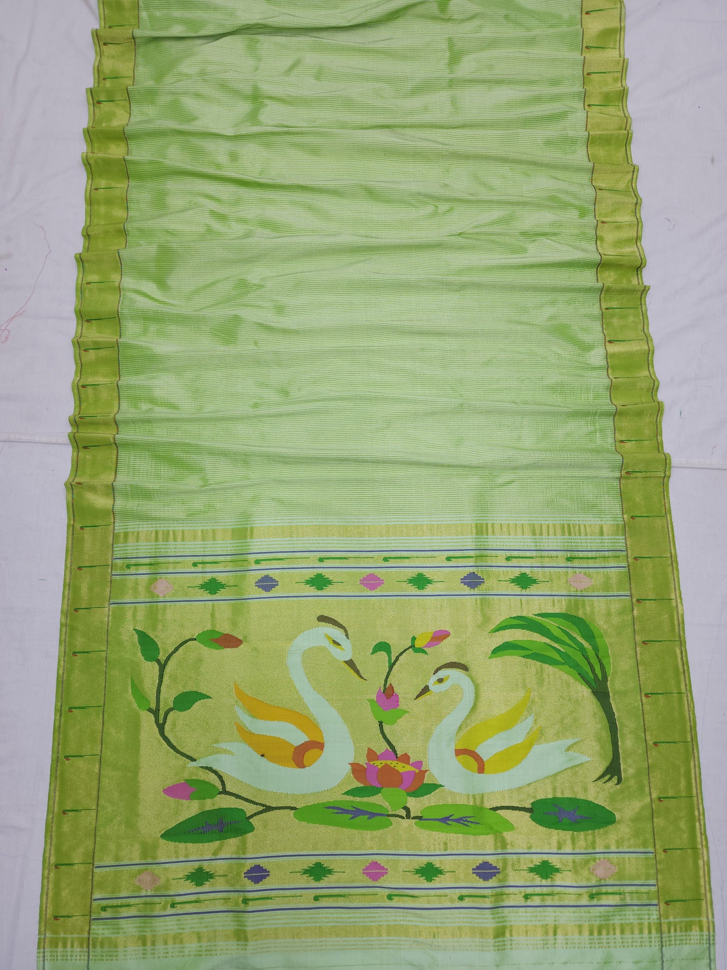 Single Muniya Brocade Paithani