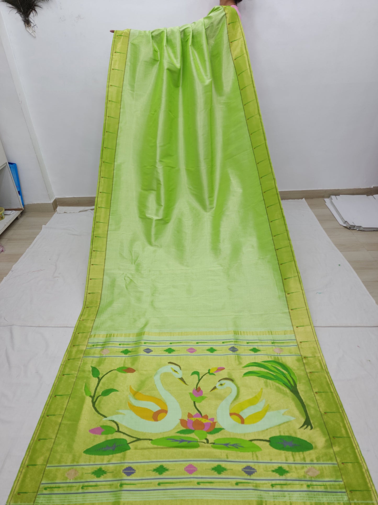 Single Muniya Brocade Paithani