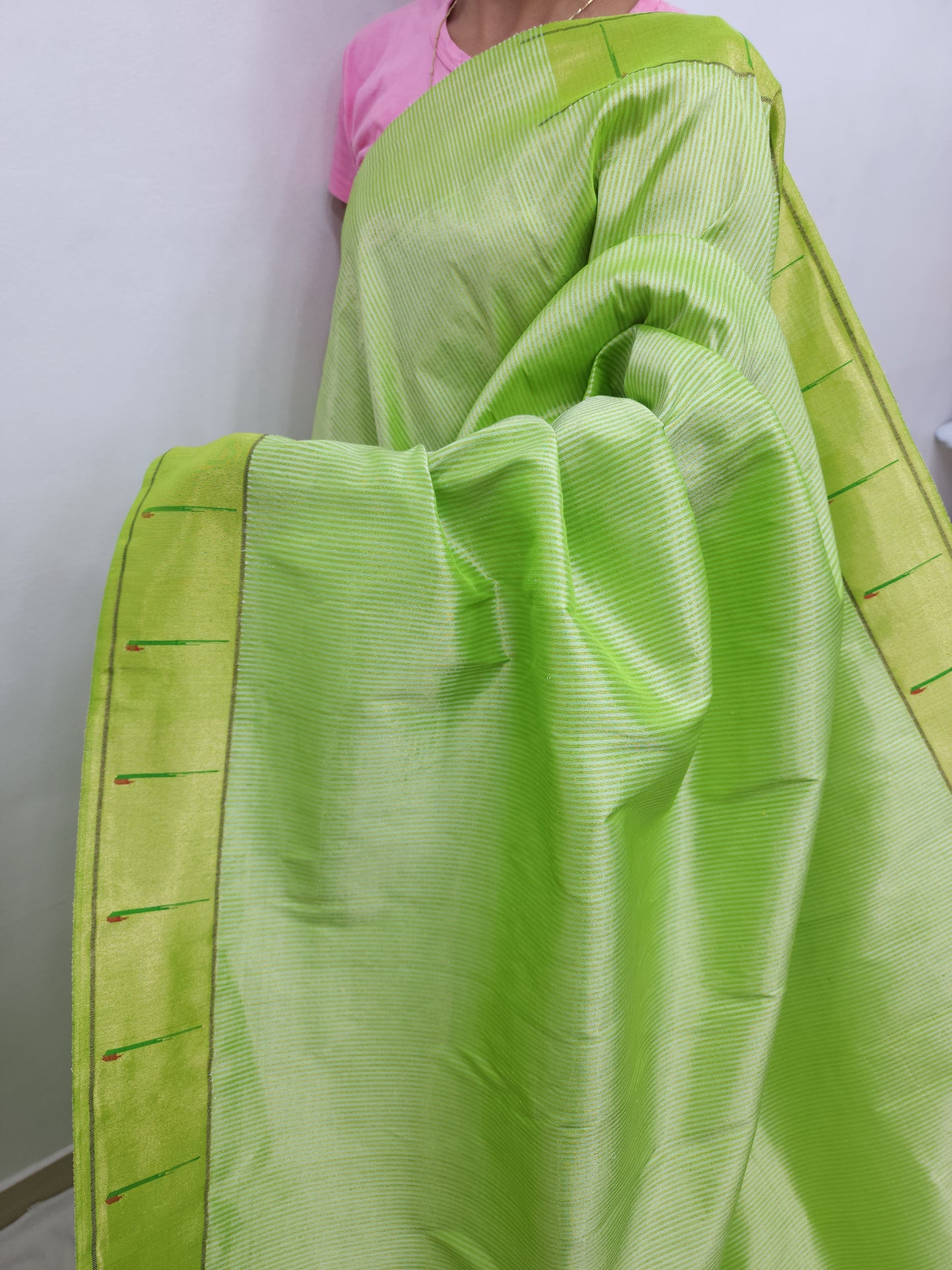 Single Muniya Brocade Paithani