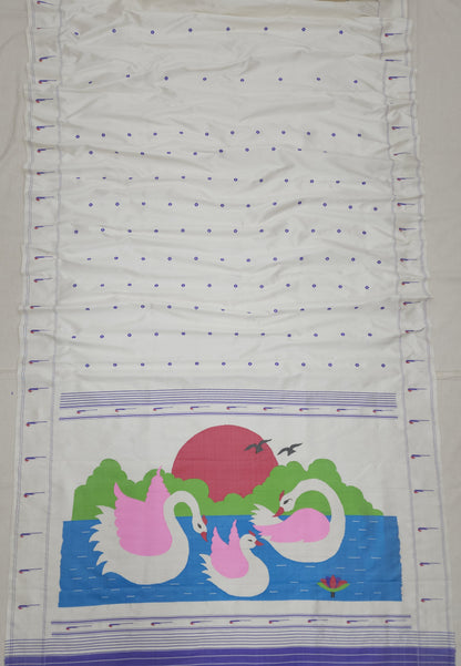 Single Muniya Brocade Paithani