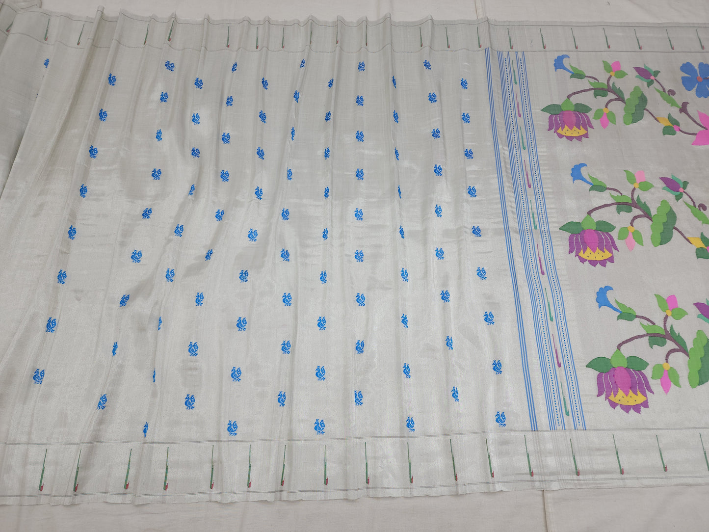 Single Muniya Brocade Paithani