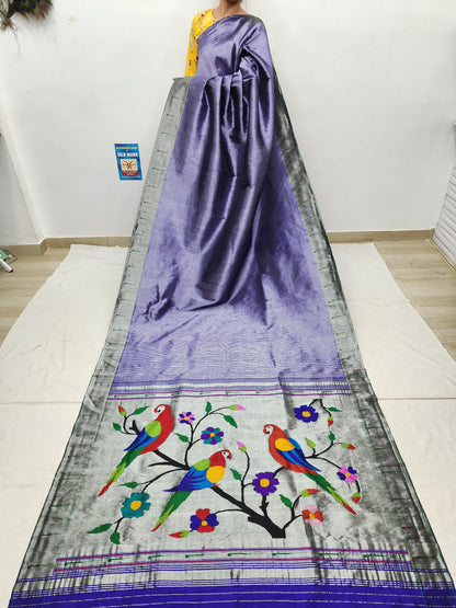 Single Muniya Brocade Paithani