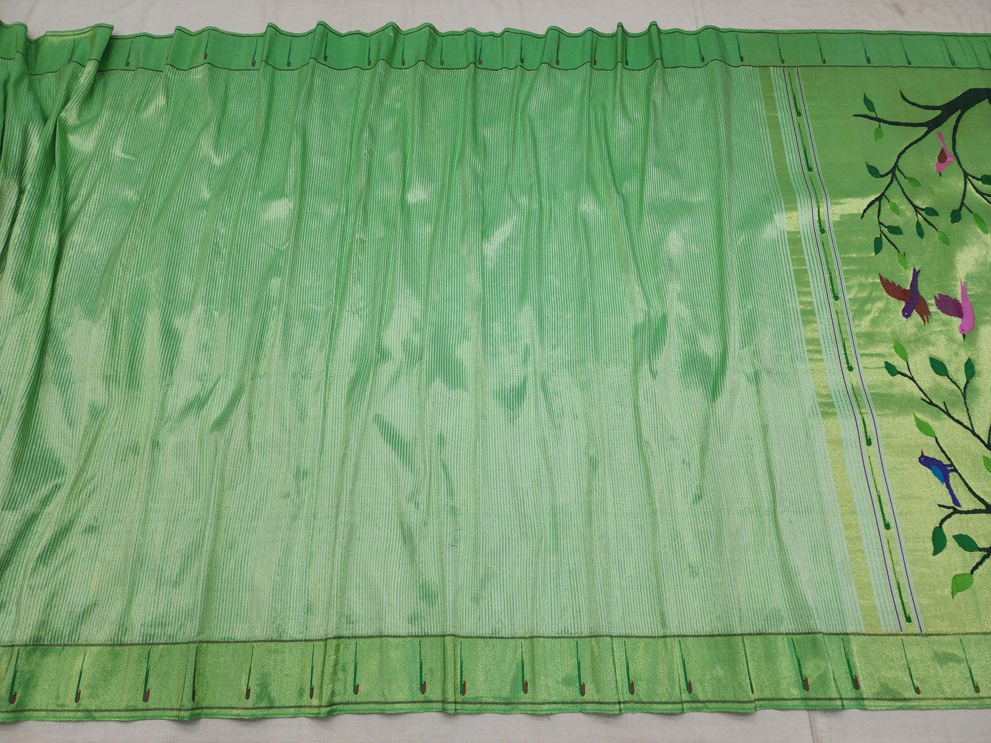 Single Muniya Brocade Paithani