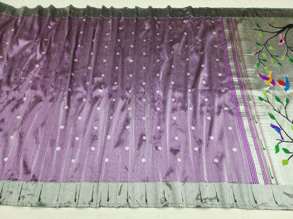 Single Muniya Brocade Paithani