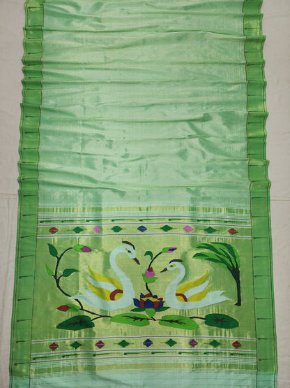 Single Muniya Brocade Paithani